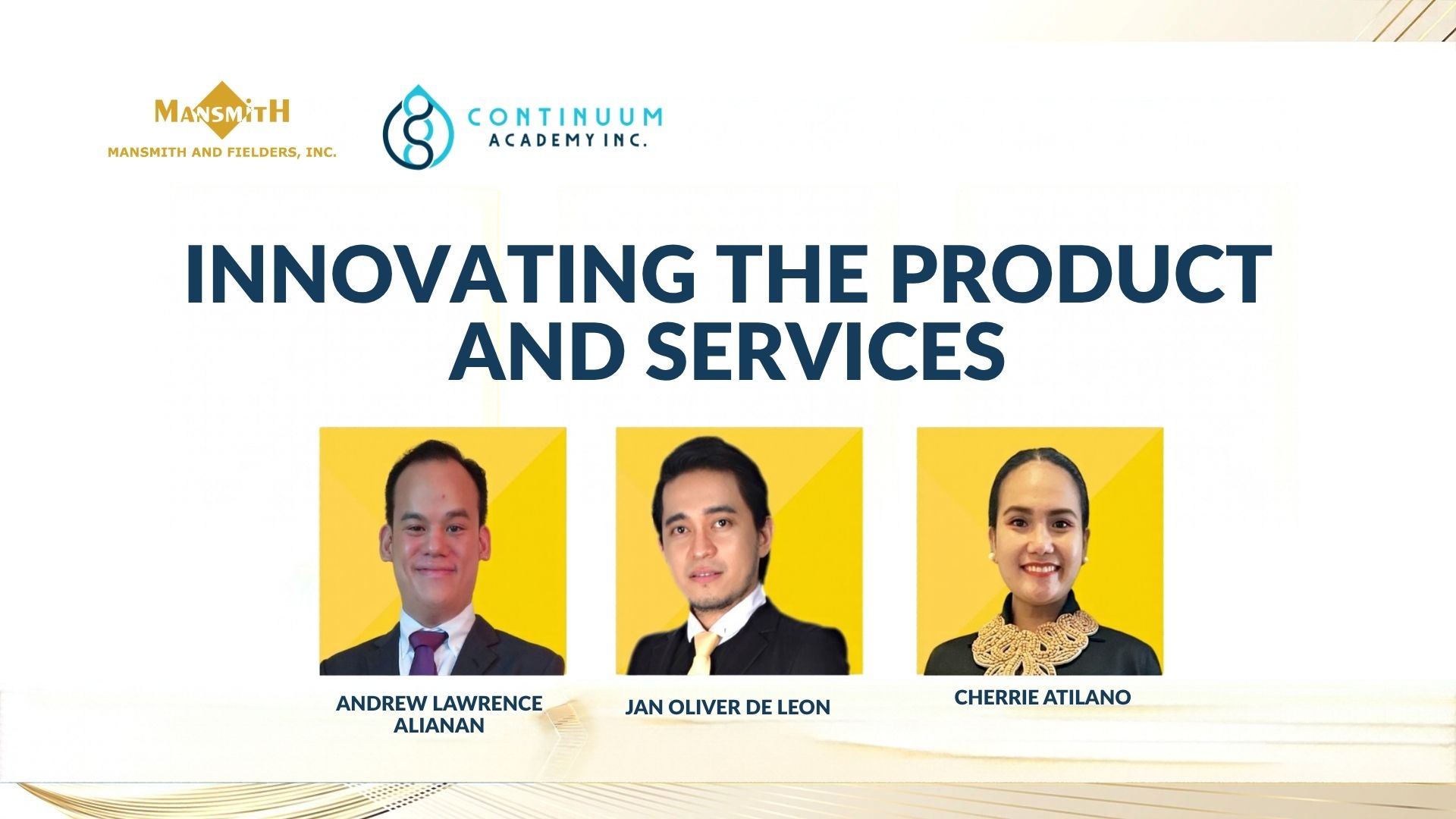 Innovating the Product or Service Concept