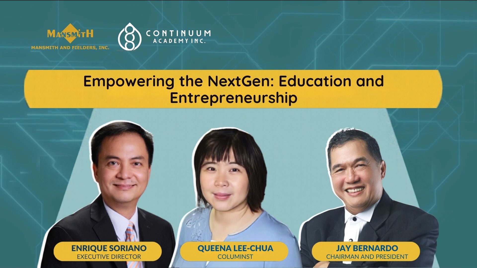 Empowering the NextGen: Education and Entrepreneurship