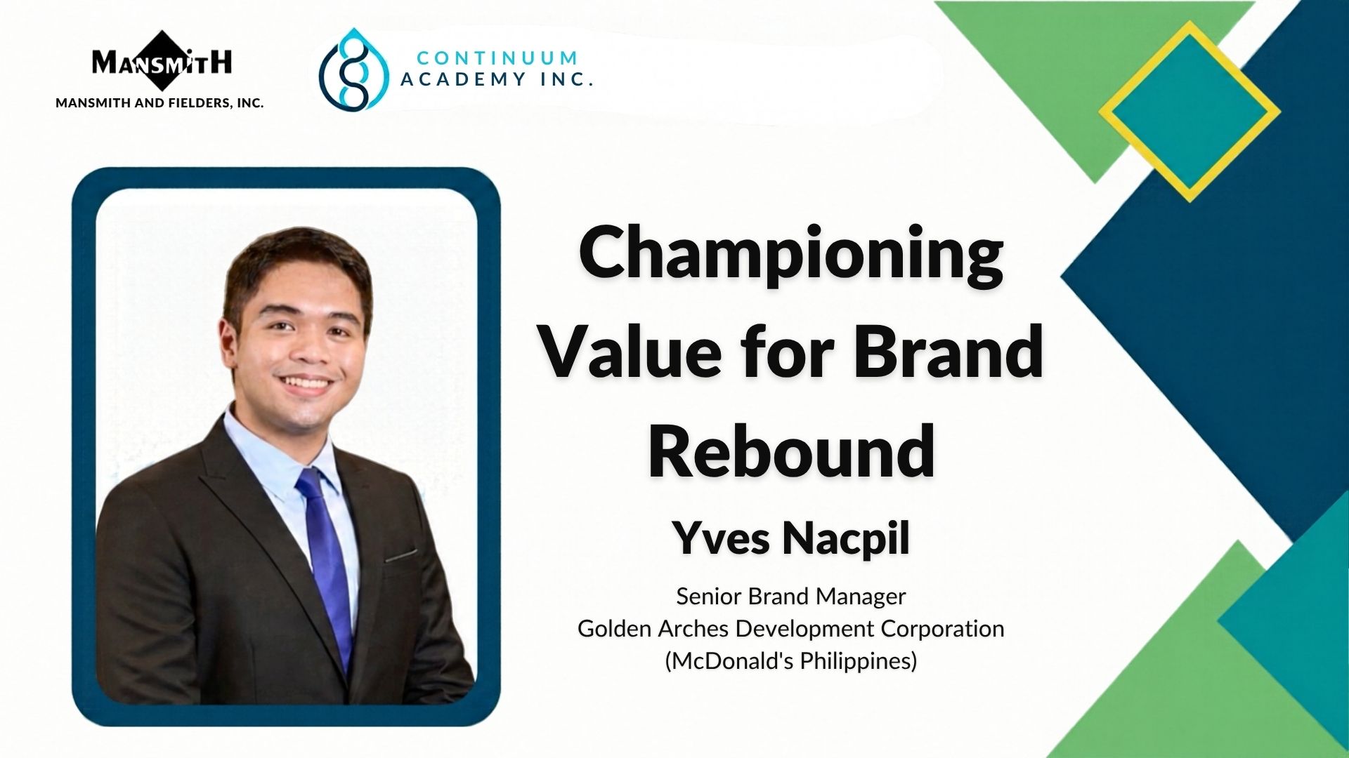 Championing Value for Brand Rebound
